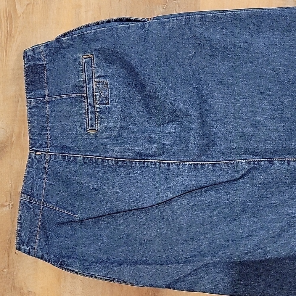 LEVI'S Vintage Long Denim Skirt 14 - Picture 8 of 10